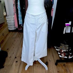 NWT CHAPS by Ralph Lauren - SUMMER IS CALLING! Cotton Twill Wide Leg Crop Pants